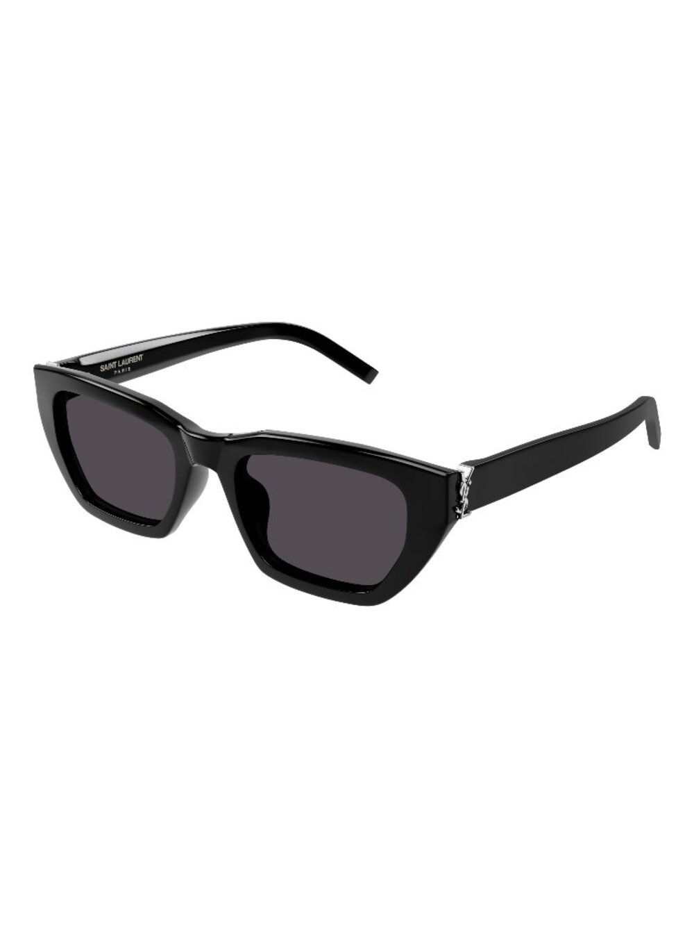 New Saint Laurent Women's Sunglasses Black Square Lens Acetate Frame SL M127 F